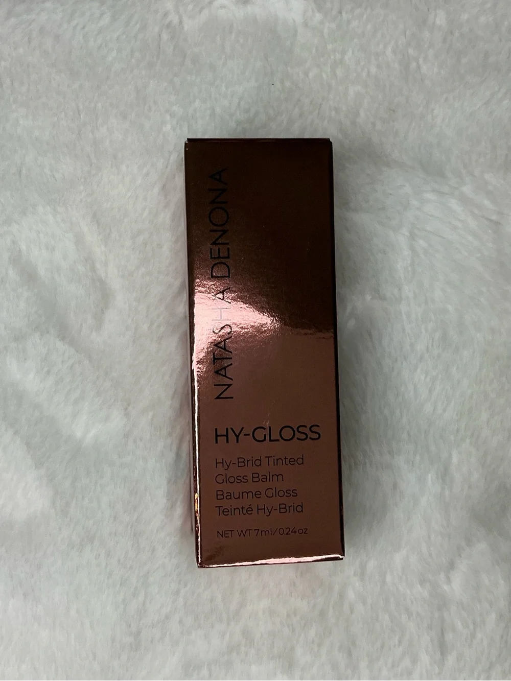 Natasha Denona HY-GLOSS Tinted Gloss Balm - Rose Brown Packaging